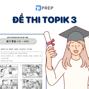 Luyện thi TOPIK 3 tháng 8/2024